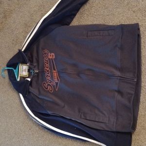 SYRACUSE MEDIUM WEIGHT JACKET 🧥.  ALMOST NEW!  Dark navy.